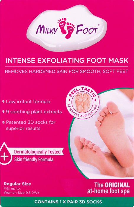 Milky Foot Exfoliating Foot Pad Regular.