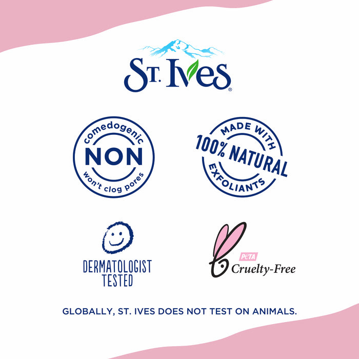 St. Ives Gentle Smoothing Face Scrub 150ml - Rose Water and Aloe Vera