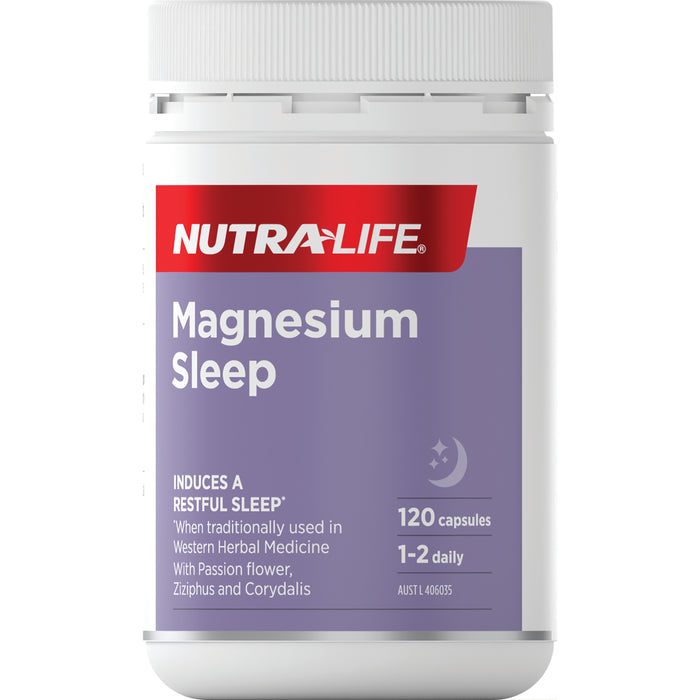 Nutra-Life Magnesium Sleep Capsules 120