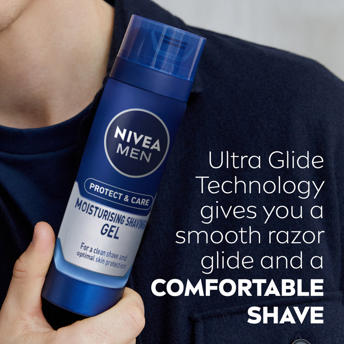 Nivea Men Moisturising Shave Gel 200ml.