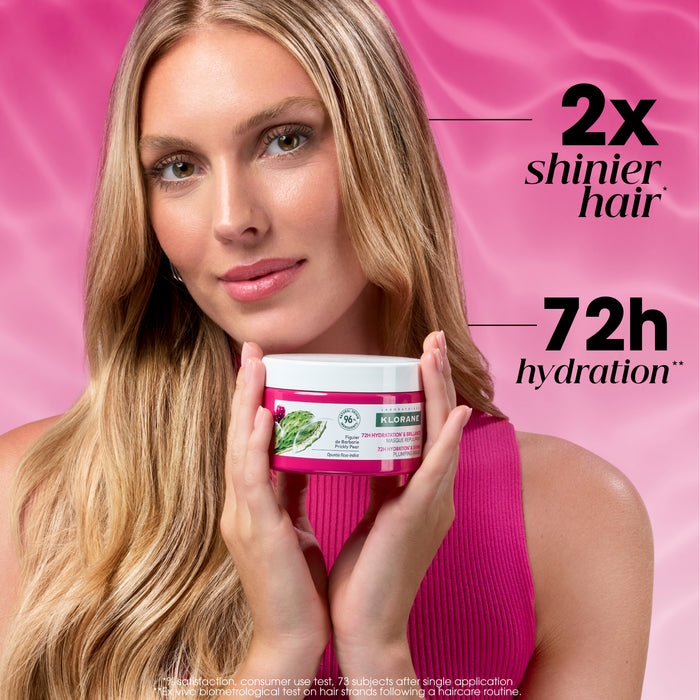 Klorane 72Hr Hydration & Shine Replumping Mask With Prickly Pear 250ml