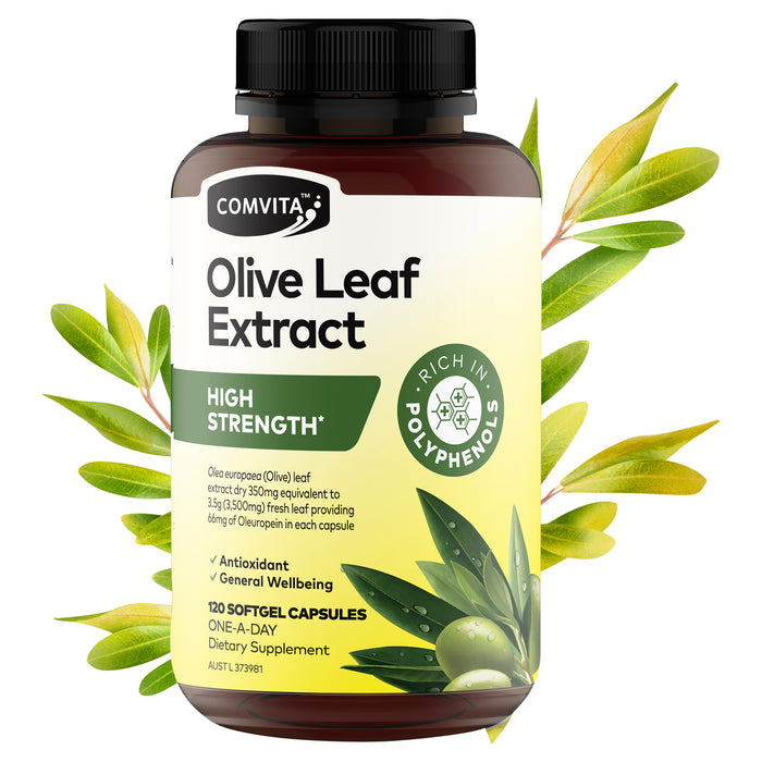 Comvita Olive Leaf Extract High Strength 120 Capsules