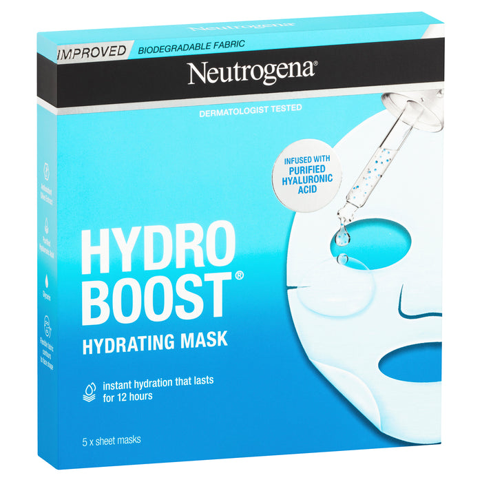 Neutrogena Hydro Boost Hydrating Mask 5 Pack.