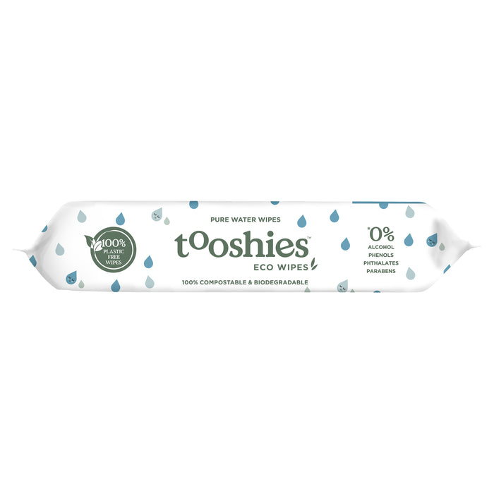 Tooshies Baby Wipes Pure Water 70 Pack