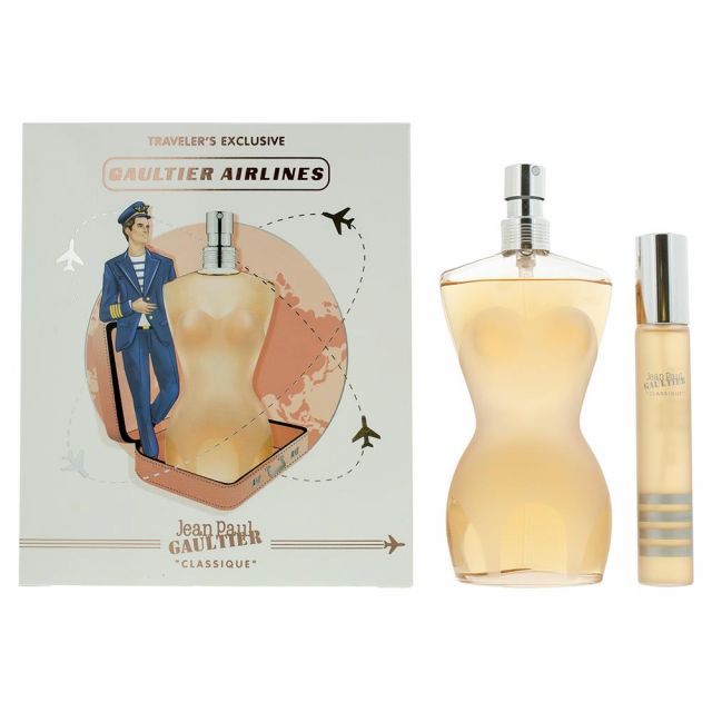 Jean Paul Gaultier Classique 2 Piece Gift Set - 100ml + 20ml EDT