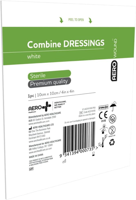 Aero Combine Dressing White 10X10cm