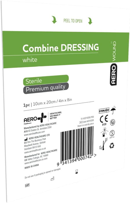 Aero Combine Dressing White 10X20cm