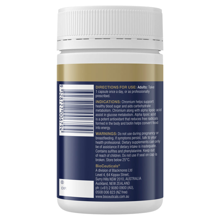 Bioceuticals Glucofactors Forte 120 Capsules