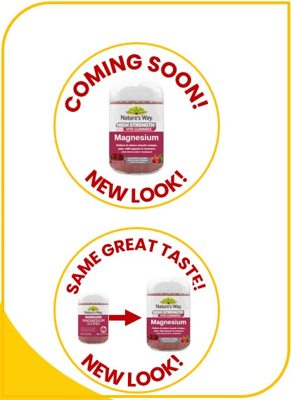 Nature’s Way High Strength Adult Vita Gummies Magnesium