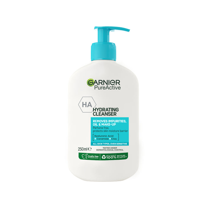 Garnier Skin Active Pure Active Deep Hydrating Foam Cleanser 250ml