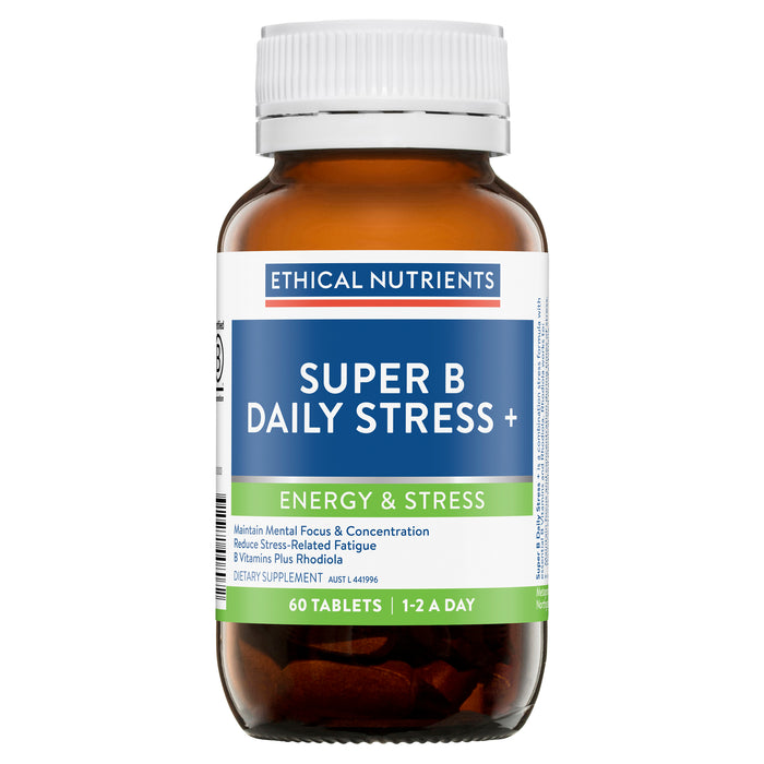 Ethical Nutrients Super B Daily Stress 60 Tablets