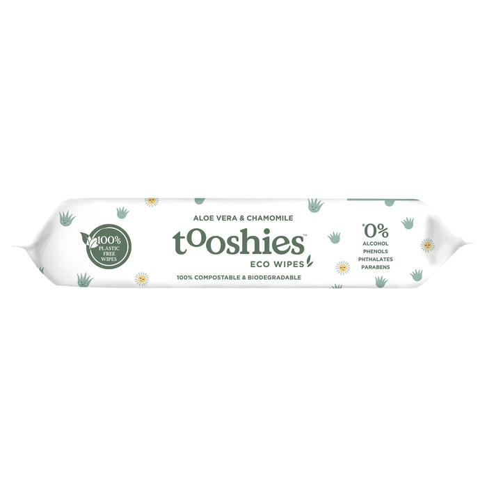 Tooshies Baby Wipes Aloe Vera & Chamomile 70 Pack