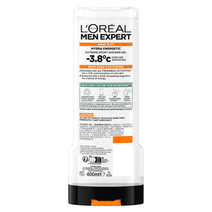 L'Oreal Men Expert Extreme Sport Shower Gel 400ml.