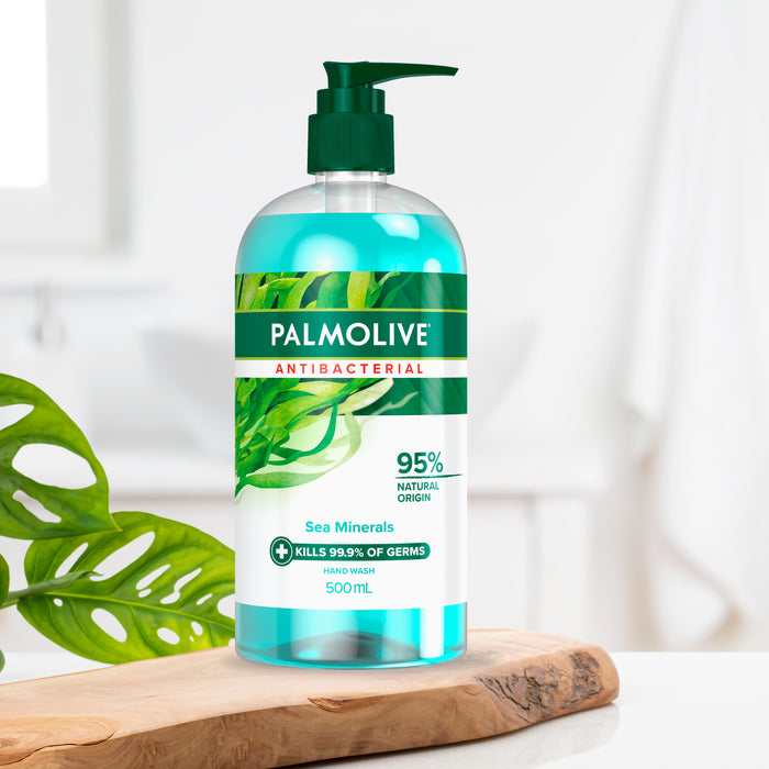 Palmolive Antibacterial Softwash Hand Wash Sea Minerals 500ml