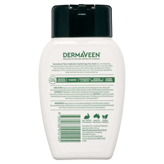 Dermaveen Extra Gentle Soap Free Wash 250ml.