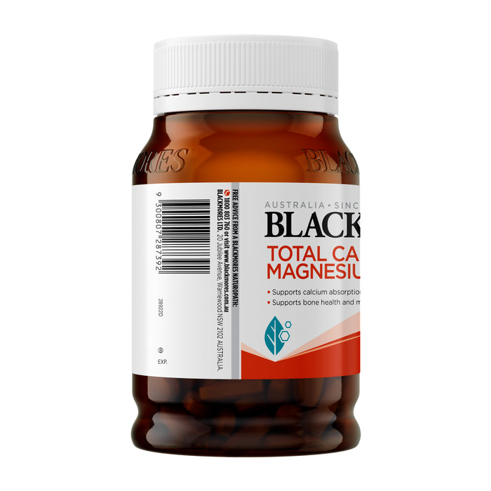 Blackmores Total Cal + Mag + D3 200 Tablets