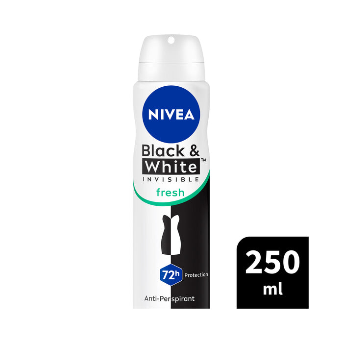 Nivea Women Deodorant Black & White Fresh Aerosol 250ml