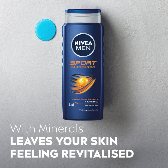Nivea Men Sport Shower Gel 500ml.