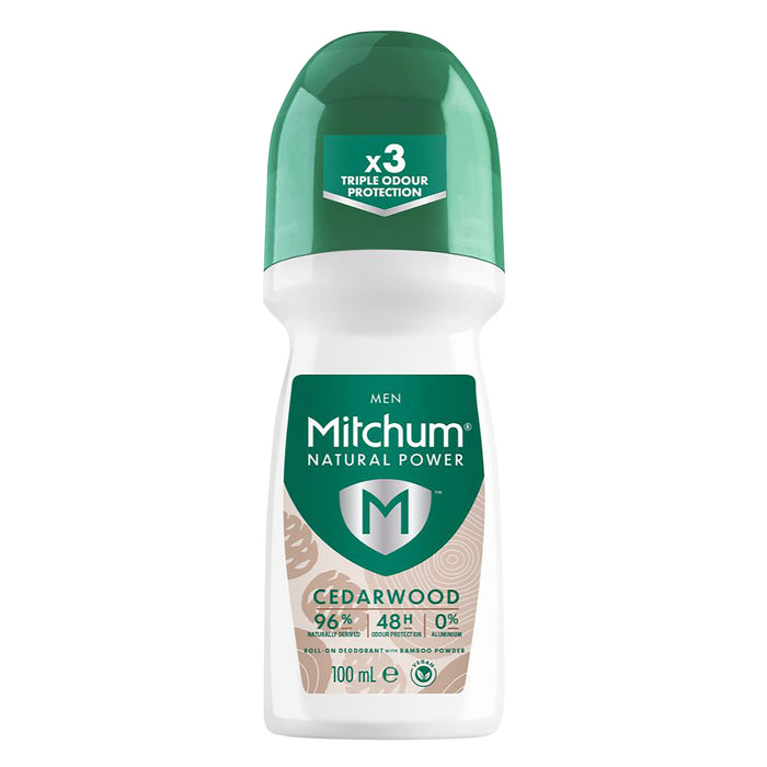 Mitchum Natural Roll On Eucalyptus 100ml