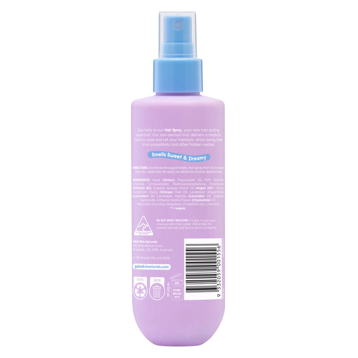 Gaia Natural Kids Organic Argan Oil Hair Spray 200ml