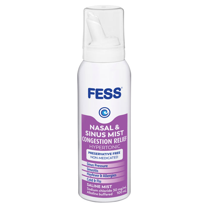 Fess Sinu Cleanse Nasal & Sinus Mist 100ml.