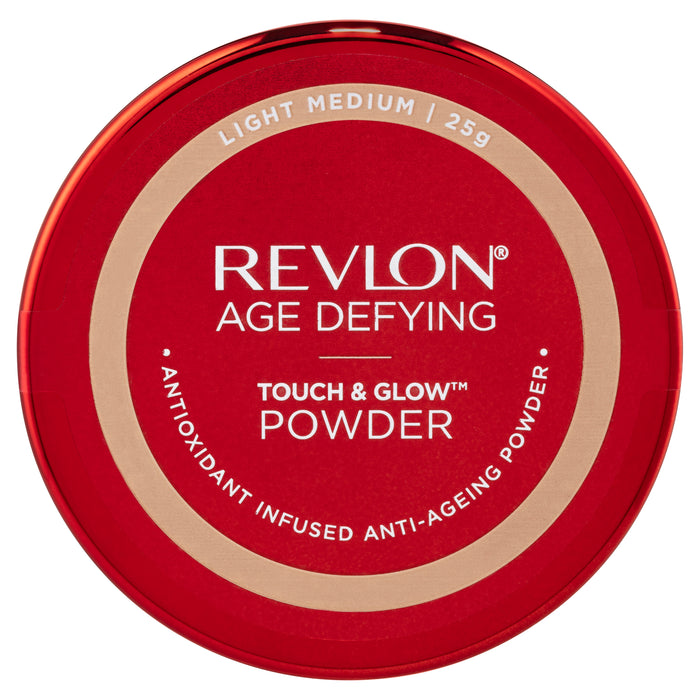 Revlon Age Defying Touch & Glow Powder Light Medium 25g.