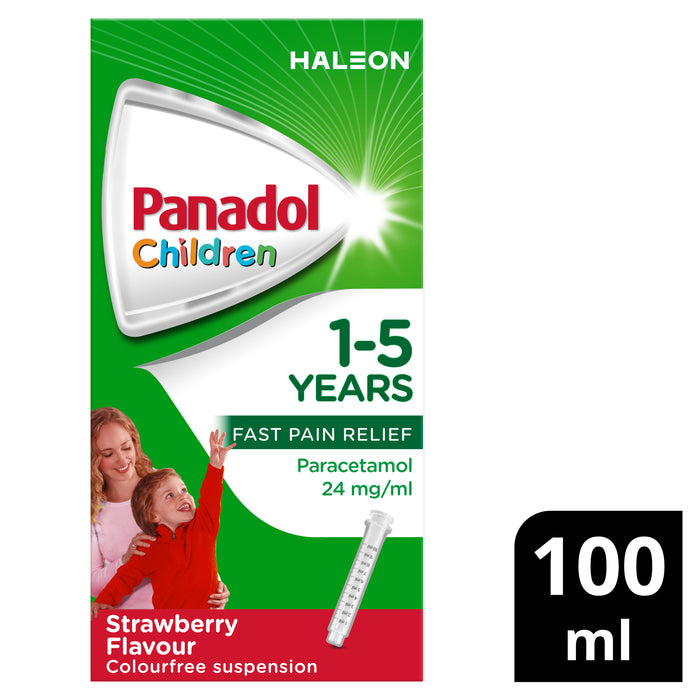 Panadol Children's 1-5 Years Strawberry 100ml