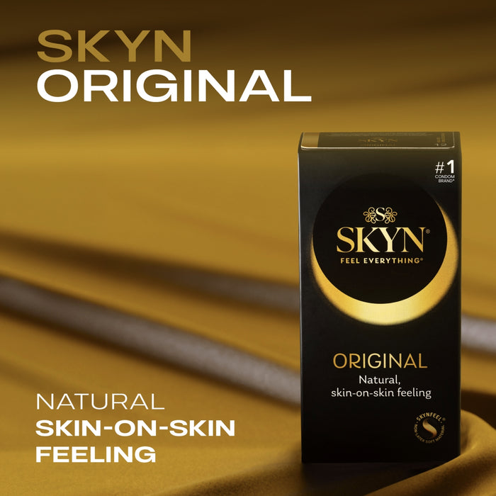 Ansell Lifestyles Condoms SKYN Original 40 Soft Latex Free.