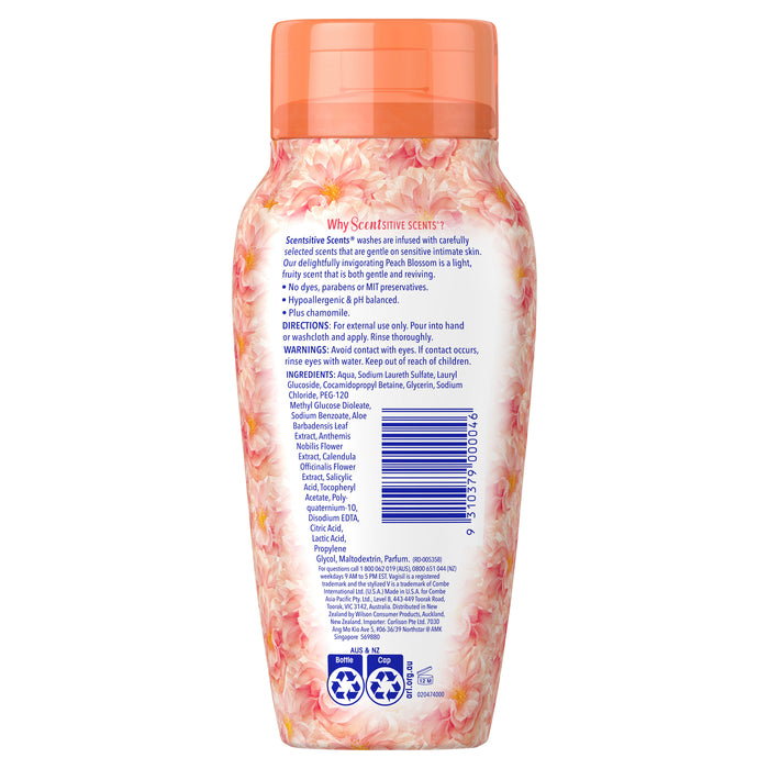 Vagisil Sensistive Scents Intimate Wash Peach Blossom 240ml