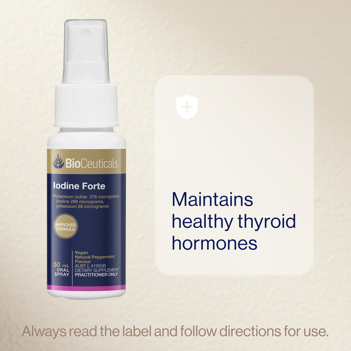 Bioceuticals Iodine Forte 50ml Oral Spray