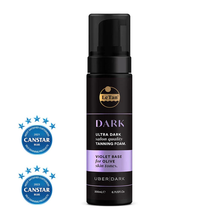 Le Tan DARK Violet Base Tanning Foam 200ml