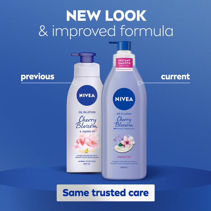 Nivea Oil in Lotion Cherry Blossom 400ml