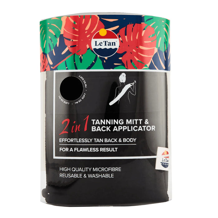 Le Tan 2in1 Mitt & Back Applicator