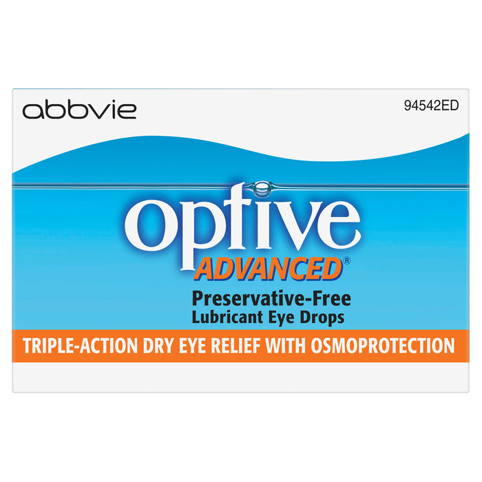 Optive Advanced Eye Drops 0.4ml x30