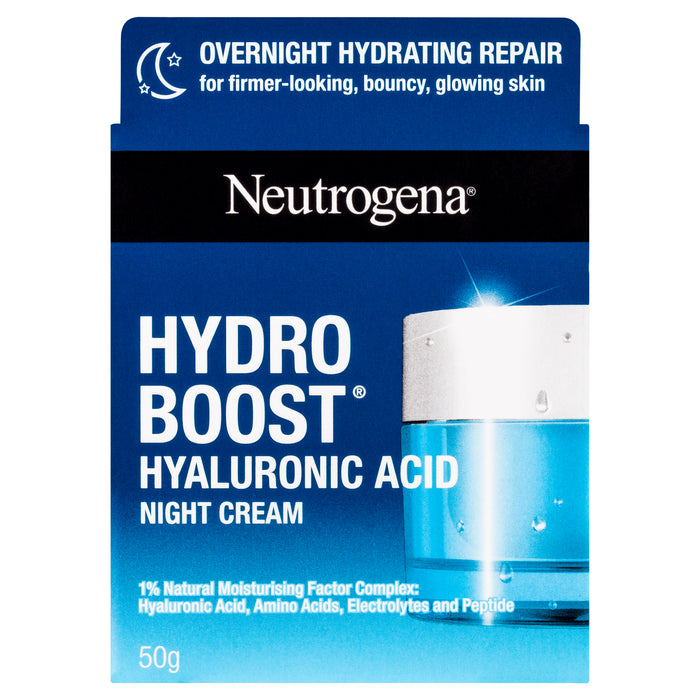 Neutrogena Hydro Boost Hyaluronic Acid Night Cream 50g.