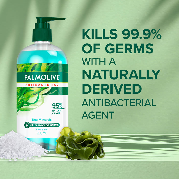 Palmolive Antibacterial Softwash Hand Wash Sea Minerals 500ml