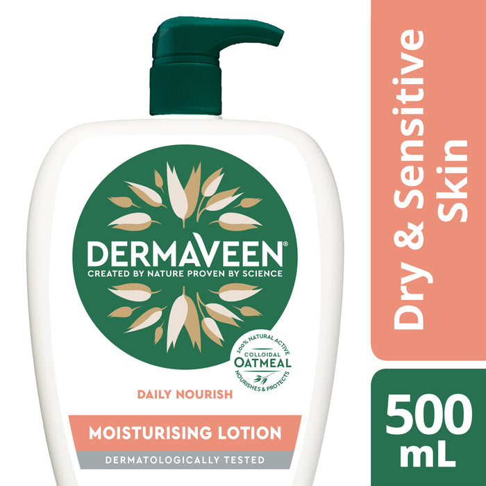 Dermaveen Daily Nourish Moisturising Lotion 500ml.