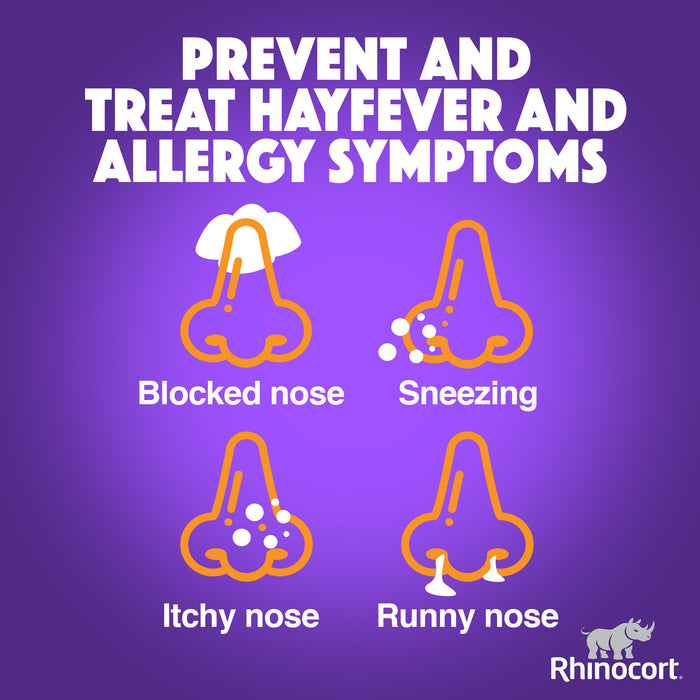 Rhinocort Aqueous Nose Spray 64mcg 120d