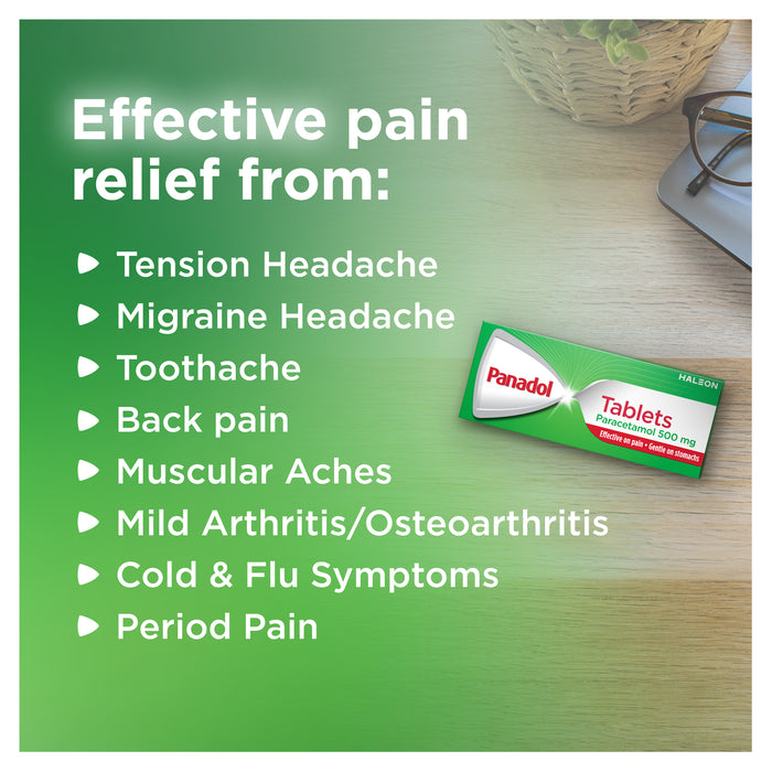 Panadol 500mg 16 Tablets