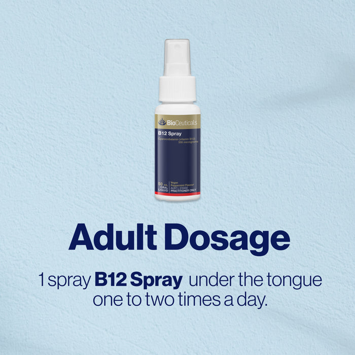Bioceuticals B12 Spray 50ml Oral Liquid