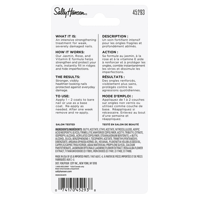 Sally Hansen Nail Rehab Strengthener 10ml.