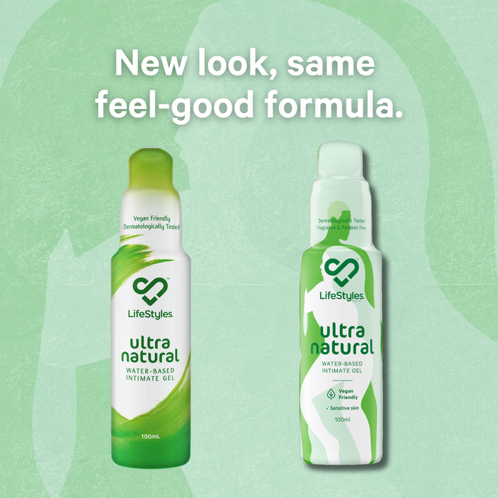 Ansell Lifestyles Ultra Natural Intimate Gel 100ml.