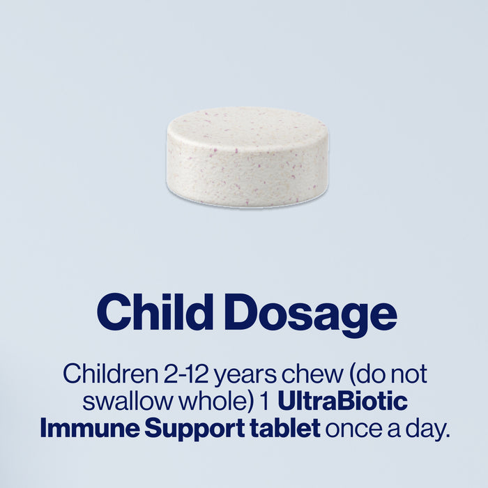 Bioceuticals Ultrabiotic Immune Support For Juniors 30 Chewable Tablets