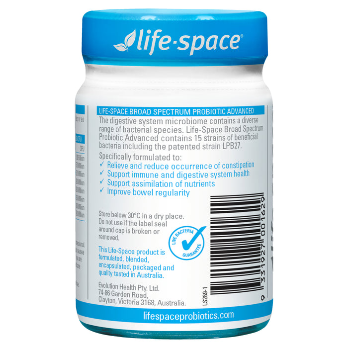 Life Space Broad Spectrum  Probiotic Advanced 60 Capsules
