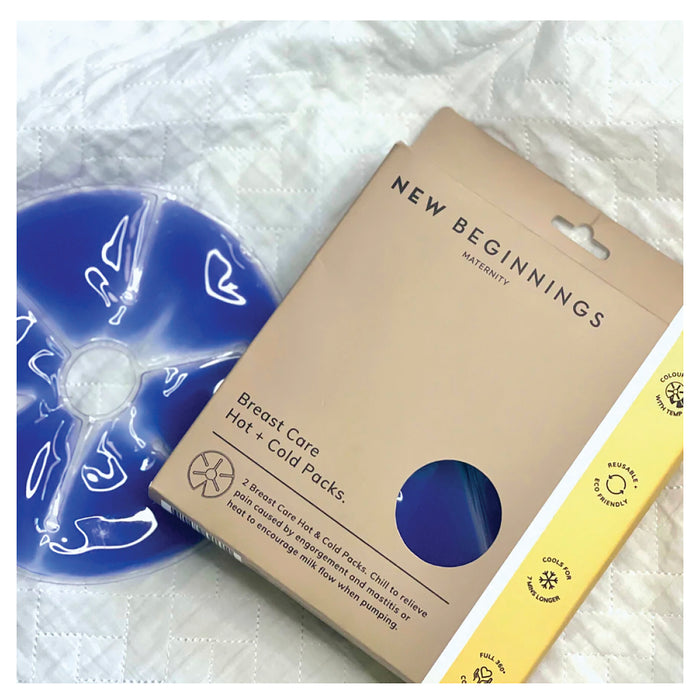 New Beginnings Breast Care Hot + Cold Pack.