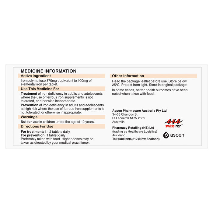Maltofer 100mg Tablets 30
