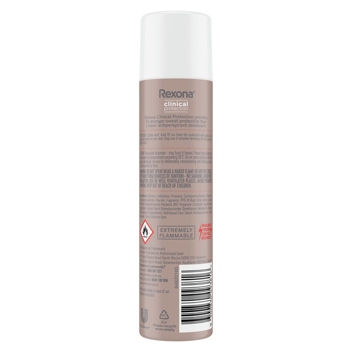 Rexona Clinical Women Antiperspirant Aerosol Ultimate Sport For 3x Stronger Protection 180 ML