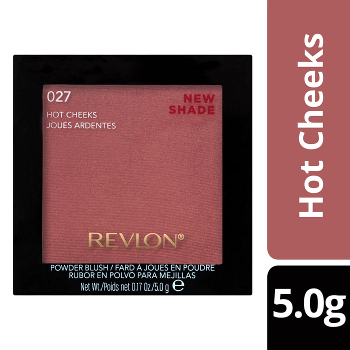 REV POWDER BLUSH 027 HOT CHEEKS.