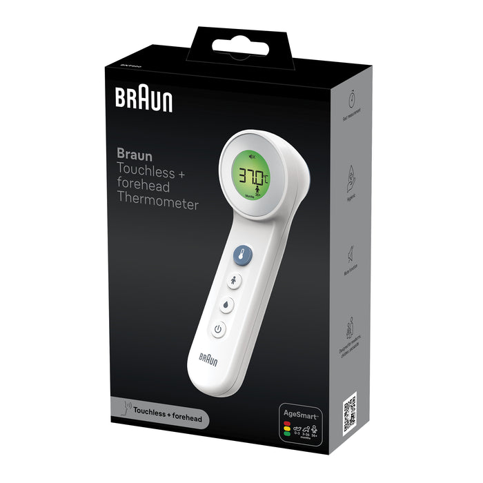 Braun Touchless + Forehead Thermometer BNT400