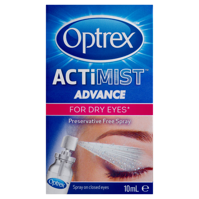 Optrex Actimist Advance For Dry Eyes 10ml.
